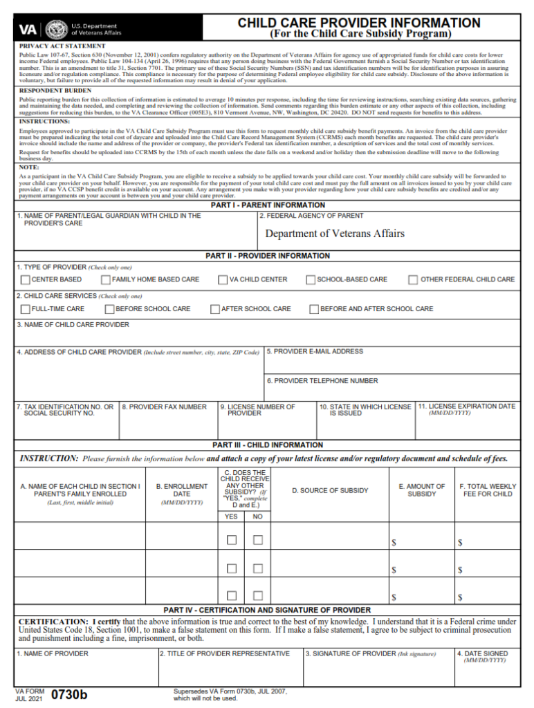 va-form-0730b-child-care-provider-information-va-forms