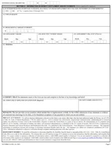VA Form 21-4192 – Request for Employment Information in Connection with ...