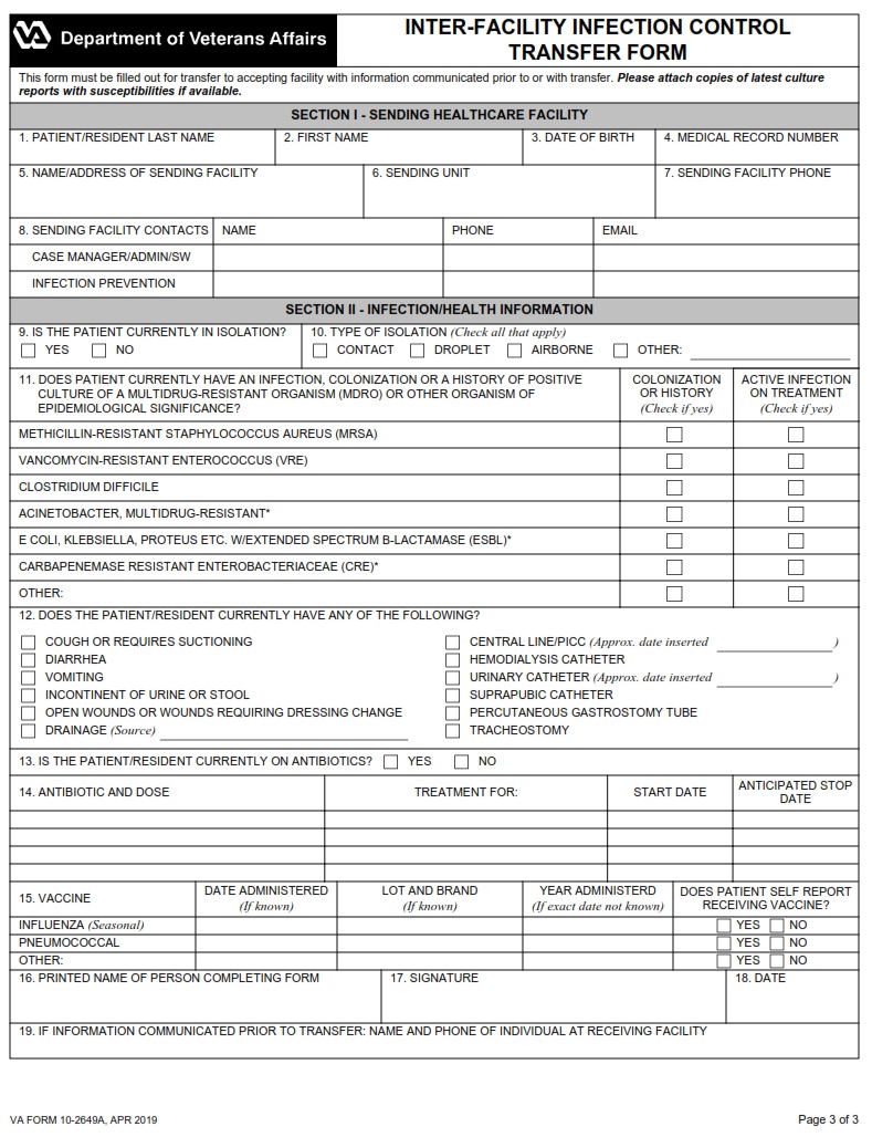 VA Form 10-2649A - Page 3